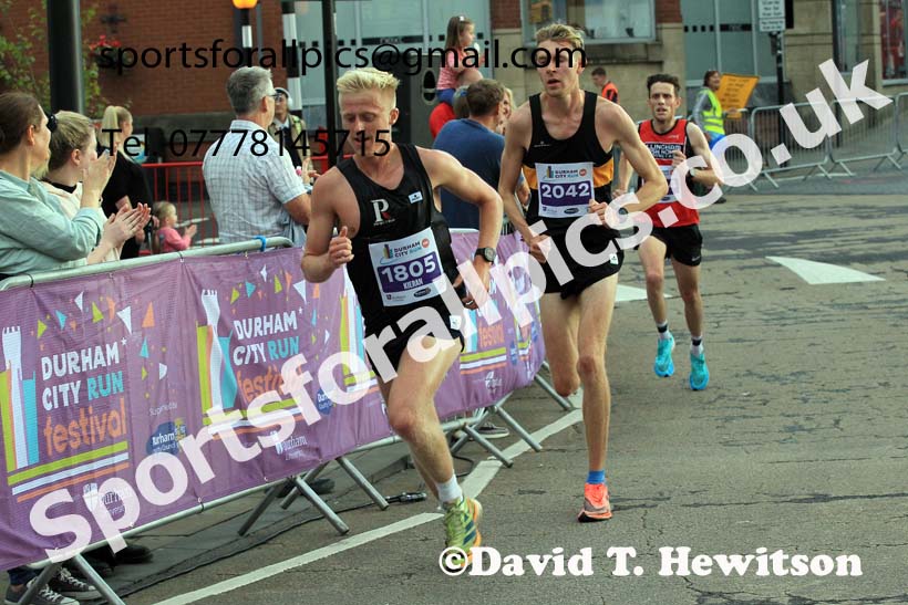 The Durham City Run 10k, 2022 Durham City Run 5k and 10k Road Races, Friday, july 15th, Photo: David T. Hewitson/Sports for All Pics